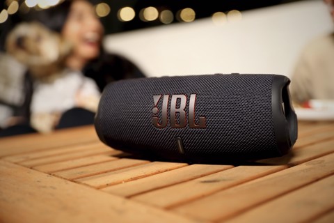 JBL CHARGE 5, Sistema audio portatile Waterproof e Dustproof stereo, Nero