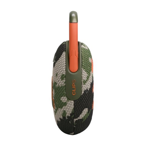 JBL Clip 5, Sistema audio portatile Waterproof e Dustproof con moschettone integrato, Militare