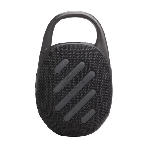 JBL Clip 5 Sistema audio portatile Waterproof e Dustproof con moschettone integrato, Nero