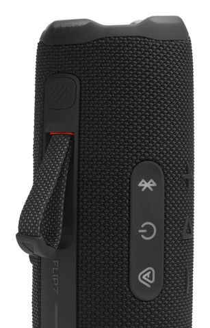 JBL Flip 7, Sistema audio portatile waterproof con connettività wireless Bluetooth, Nero