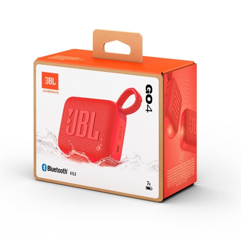 JBL Go 4 Altoparlante portatile mono Rosso 4,2 W