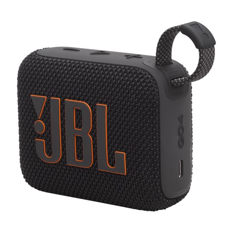 JBL Go 4, Sistema audio portatile waterproof e dustproof, Nero
