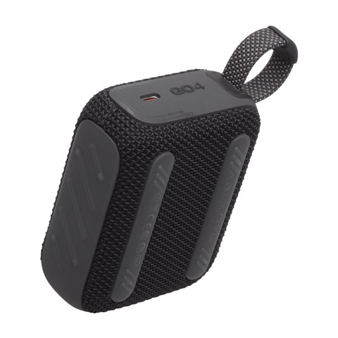 JBL Go 4, Sistema audio portatile waterproof e dustproof, Nero
