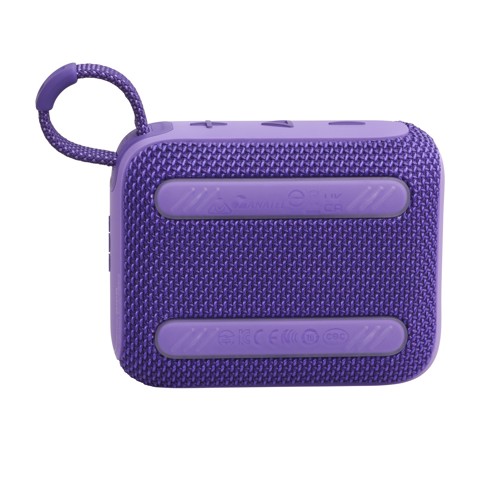 JBL Go 4, Sistema audio portatile waterproof e dustproof, Viola