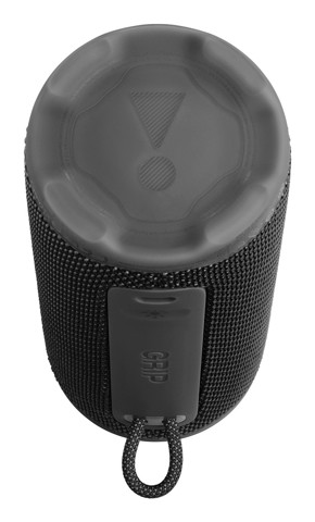 JBL Grip Sistema audio portatile waterproof e drop-proof con connettività wireless Bluetooth e Luce ambientale personalizzabile, Nero