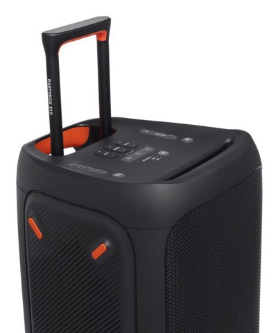 JBL Partybox 310 Speaker Wireless Bluetooth Portatile per feste con giochi di luce 240 W, Nero