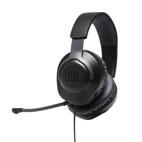 JBL QUANTUM 100 Cuffia Padiglione auricolare Connettore 3.5 mm Nero