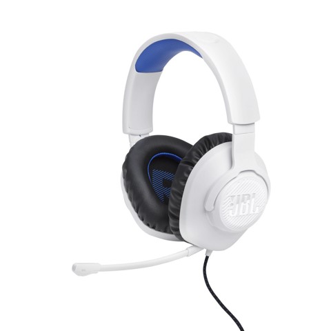 JBL Quantum 100P Auricolare Cablato A Padiglione Gaming Bianco