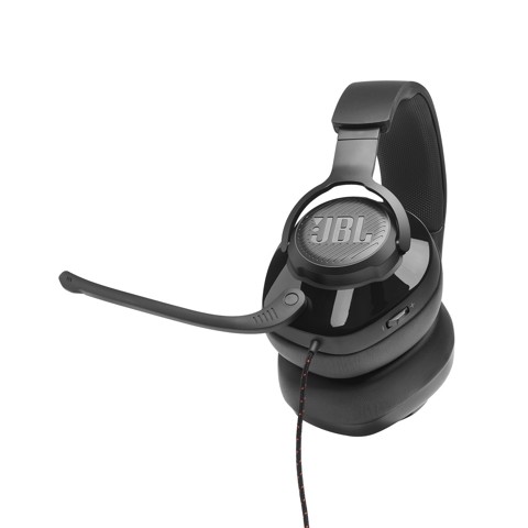 JBL Quantum 200 Cuffie Gaming Over-Ear con Filo, Nero