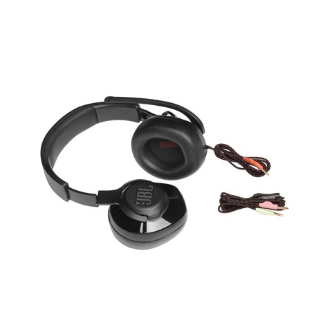JBL Quantum 200 Cuffie Gaming Over-Ear con Filo, Nero