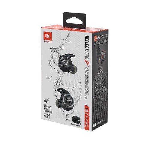 JBL Reflect Aero Auricolare True Wireless Stereo (TWS) In-ear Chiamate/Musica/Sport/Tutti i giorni USB tipo-C Bluetooth Nero