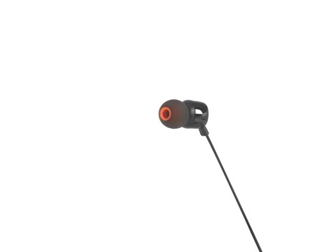 JBL Tune 110, Intra-auricolari con cavo, con comando/microfono, Nero