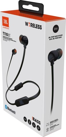 JBL Tune 110BT Auricolare Wireless In-ear Musica e Chiamate Micro-USB Bluetooth Nero