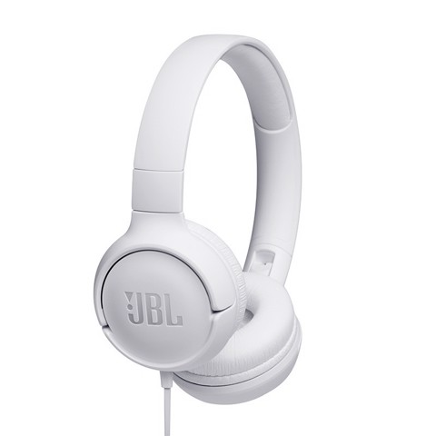 JBL Tune 500 Auricolare Cablato A Padiglione Musica e Chiamate Bianco