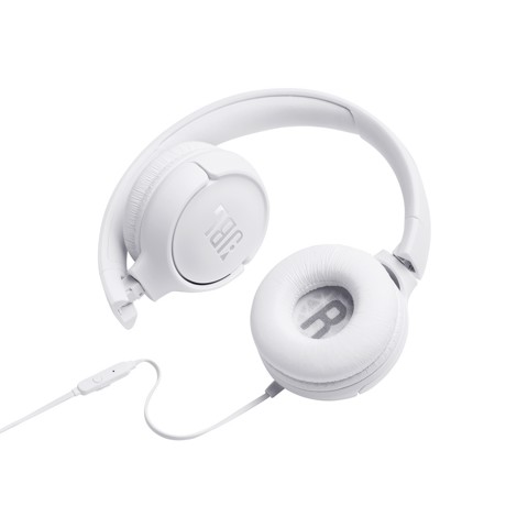 JBL Tune 500 Auricolare Cablato A Padiglione Musica e Chiamate Bianco