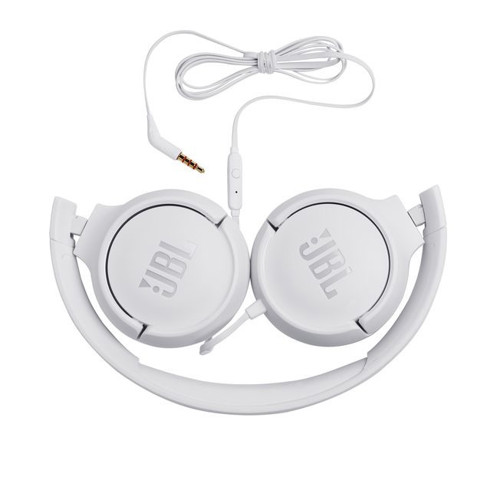 JBL Tune 500 Cuffia Padiglione auricolare Connettore 3.5 mm Bianco