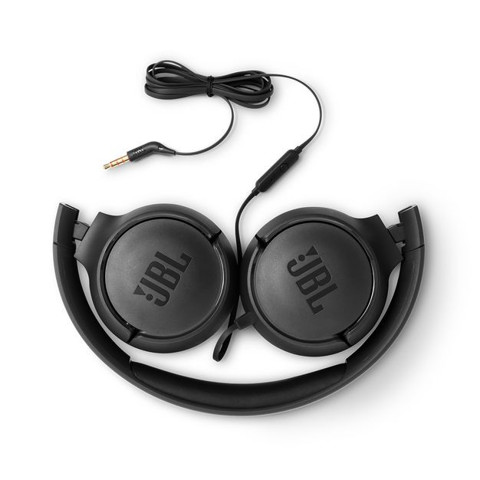 JBL Tune 500 Cuffia Padiglione auricolare Connettore 3.5 mm Nero