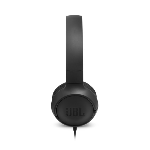 JBL Tune 500 Cuffie Sovraurali con Microfono e Comando Remoto ad 1 Pulsante, Nero