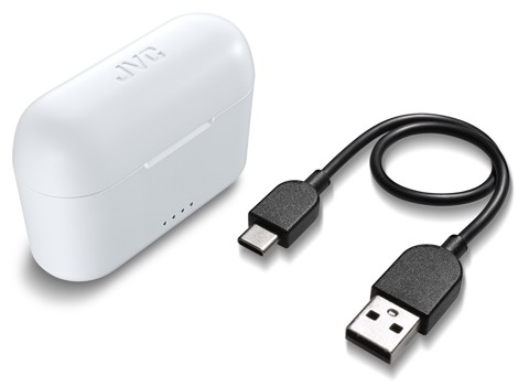 JVC HA-A3T Auricolare True Wireless Stereo (TWS) In-ear Musica e Chiamate Bluetooth Bianco