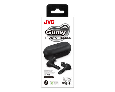 JVC HA-A7T-B Cuffia Auricolare Micro-USB Bluetooth Nero