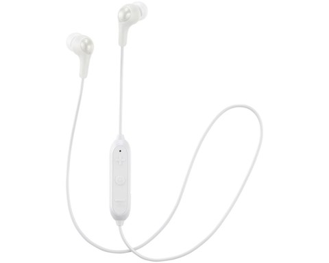JVC HA-FX9BT Auricolare Wireless In-ear Musica e Chiamate Micro-USB Bluetooth Bianco
