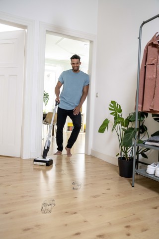 Kärcher FC 2-4 Senza sacchetto Nero, Grigio, Bianco