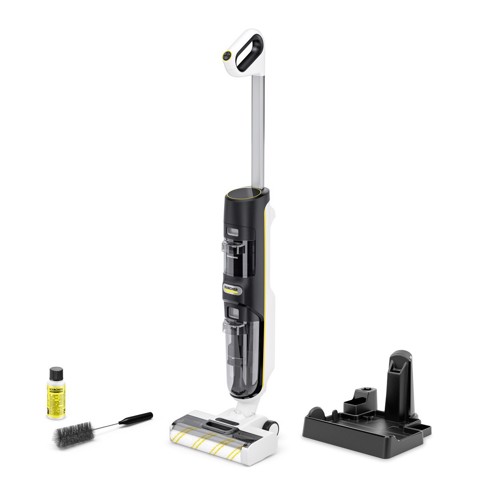 Kärcher FCV 4 Aspirapolvere 3-in-1 Batteria Secco e bagnato Senza sacchetto 180 W Nero, Bianco