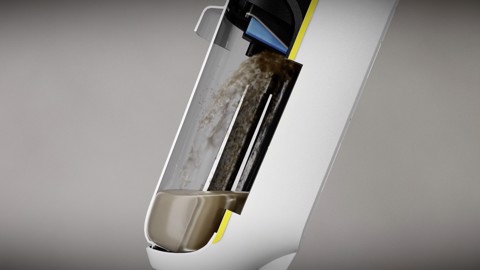 Kärcher FCV 4 Aspirapolvere 3-in-1 Batteria Secco e bagnato Senza sacchetto 180 W Nero, Bianco