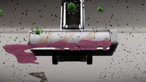 Kärcher FCV 4 Lavapavimenti aspirapolvere ricaricabile