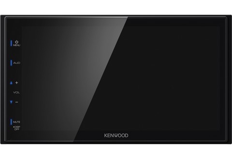 Kenwood DMX125DAB Ricevitore multimediale per auto Nero 84 W Bluetooth