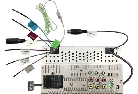Kenwood Electronics DMX129DAB Ricevitore multimediale per auto Nero 64 W Bluetooth