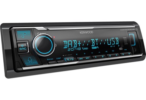 Kenwood Electronics KMM-BT508DAB Ricevitore multimediale per auto Nero 200 W Bluetooth