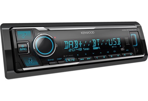 Kenwood Electronics KMM-BT508DAB Ricevitore multimediale per auto Nero 200 W Bluetooth