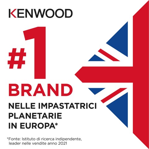 Kenwood KVC65.001SI Titanium Chef Baker Planetaria