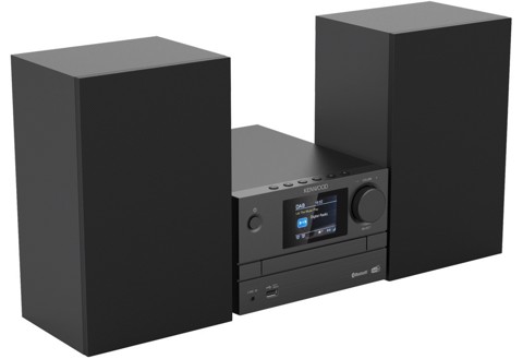 Kenwood M-525DAB set audio da casa Microsistema audio per la casa 7 W Nero
