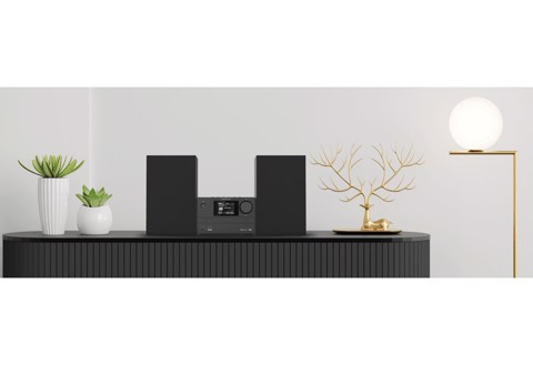Kenwood M-525DAB set audio da casa Microsistema audio per la casa 7 W Nero