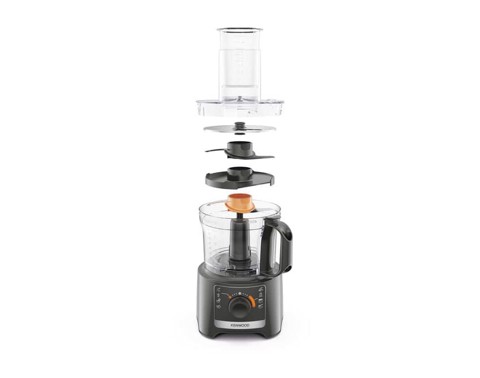 Kenwood MultiPro Compact - Robot da cucina, Lama per tagliare in acciaio inox, 2,1L, 800W, Grigio (FDP31.360GY)