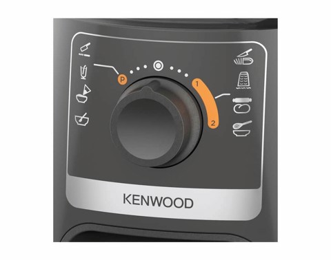 Kenwood MultiPro Compact - Robot da cucina, Lama per tagliare in acciaio inox, 2,1L, 800W, Grigio (FDP31.360GY)