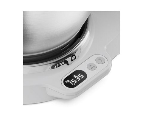 Kenwood Titanium Chef Baker XL Lite - Impastatrice planetaria, 3 ganci e fruste,1200W, 7L, Bianco (KVL65.001WH)