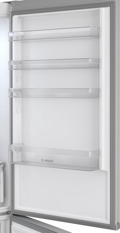 KGN492LAF Serie 4 Frigorifero Combinato da libera installazione 203 x 70 cm Metal look Classe A
