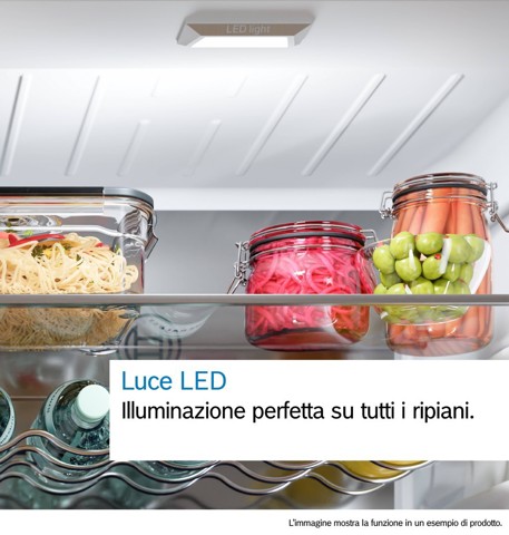 KGN492LCF Serie 4 Frigorifero Combinato da libera installazione 203 x 70 cm Metal look Classe C
