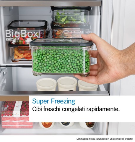 KGN492LCF Serie 4 Frigorifero Combinato da libera installazione 203 x 70 cm Metal look Classe C