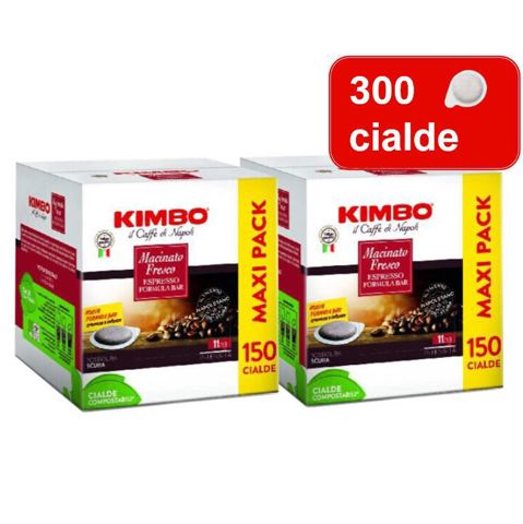 Kimbo Cialde caffè macinato fresco PACK 300 pz