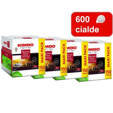 Kimbo Cialde caffè macinato fresco PACK 600 pz