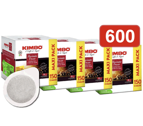 Kimbo Cialde caffè macinato fresco PACK 600 pz