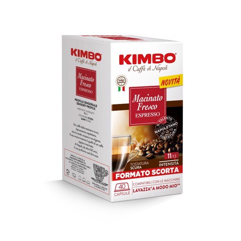 Kimbo Capsule per Lavazza a modo mio Macinato Fresco 40 pz