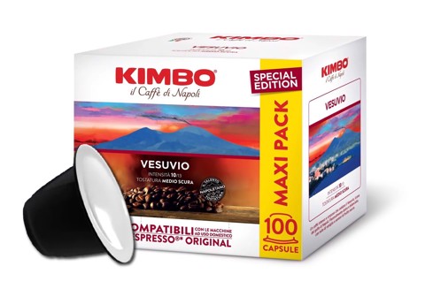 Kimbo NESVESUVIO100 Capsule caffè nespresso vesuvio 100 pz