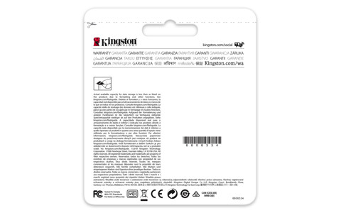 Kingston Technology Canvas Select memoria flash 16 GB SDHC UHS-I Classe 10