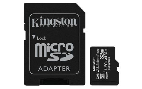 Kingston Technology Canvas Select Plus memoria flash 32 GB MicroSDHC UHS-I Classe 10