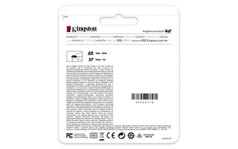 Kingston Technology Canvas Select Plus memoria flash 32 GB SDHC UHS-I Classe 10